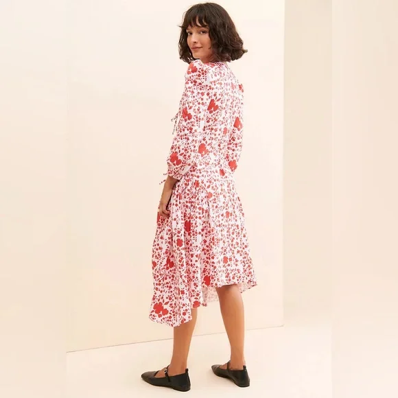 off shoulder midi dress casual Chic Plus Size Off-Shoulder Ruffle Hem Midi Dress in Alice Blue